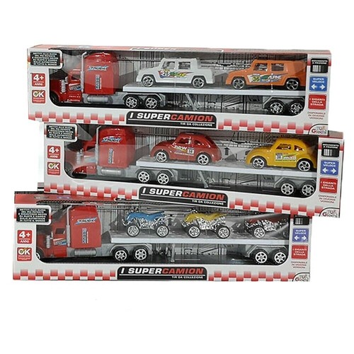 Camion con rimorchio - , bisarca