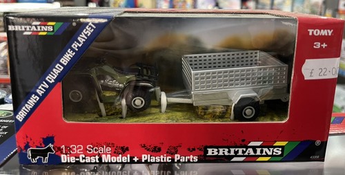 Britains 43358 atv - britains, bike