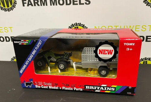 Britains 43358 set quad - britains,