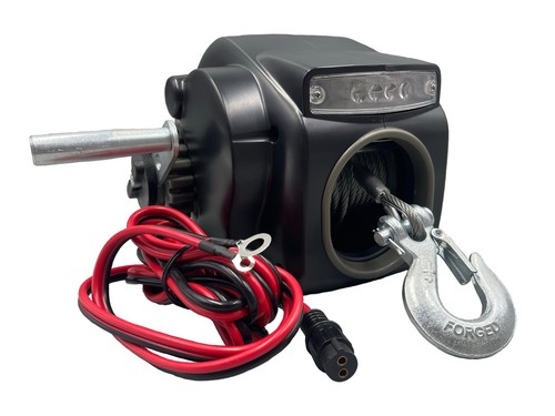 Argano 12v 2000lbs rimorchio - 2000lbs,